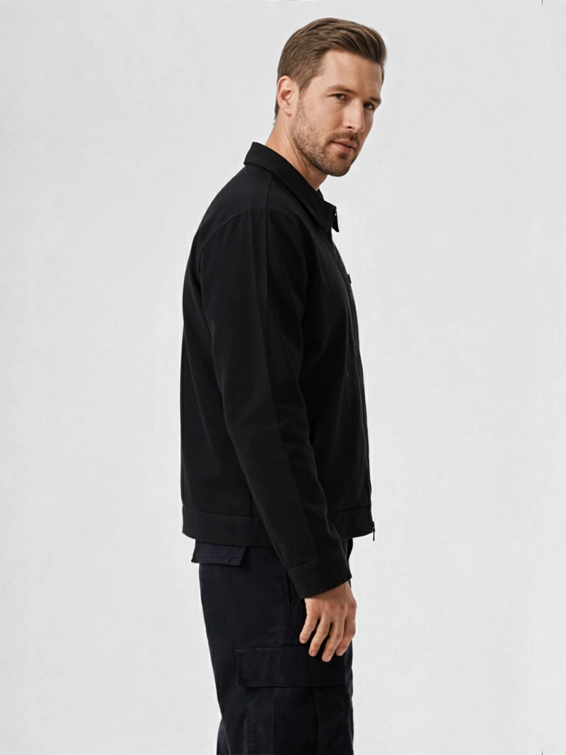 CHAQUETA HOMBRE DOCKERS REGULAR FIT CUELLO CAMISERO ALGODÓN - 3