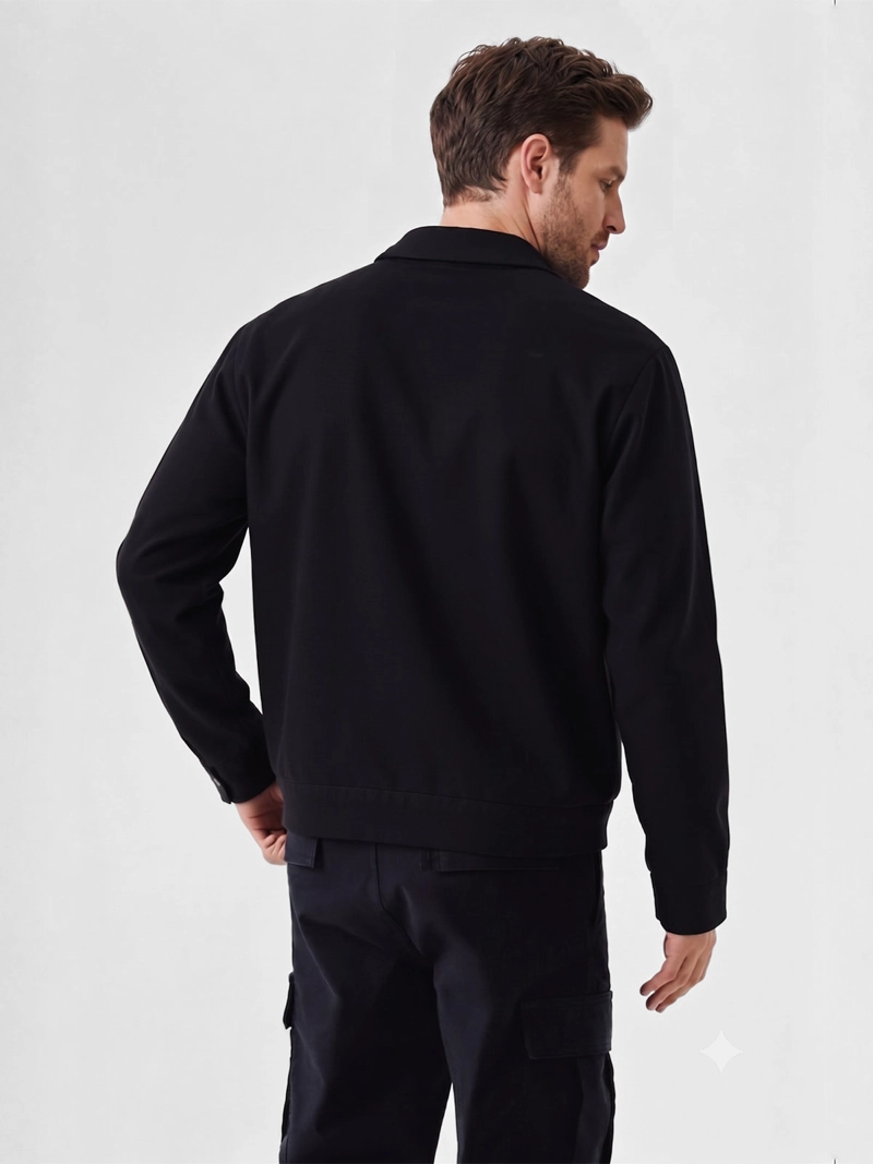CHAQUETA HOMBRE DOCKERS REGULAR FIT CUELLO CAMISERO ALGODÓN - 2