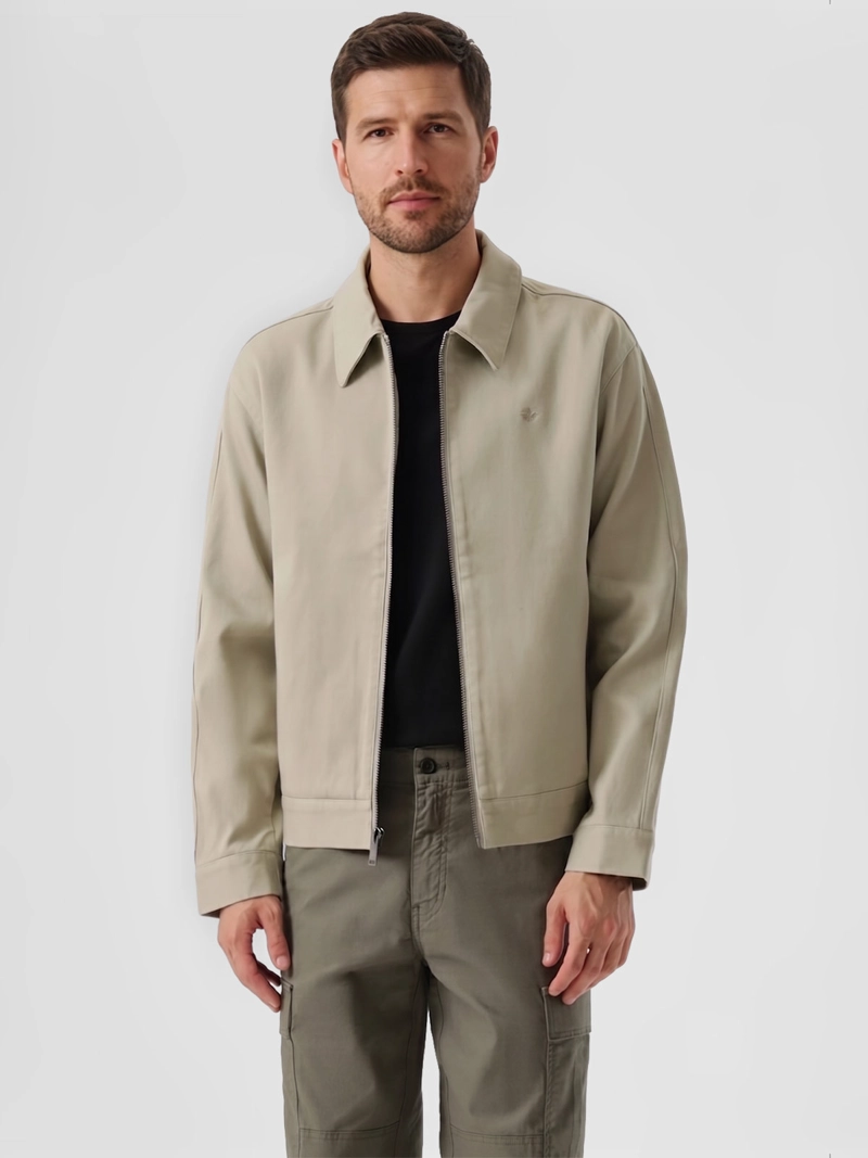 CHAQUETA HOMBRE DOCKERS REGULAR FIT CUELLO CAMISERO ALGODÓN