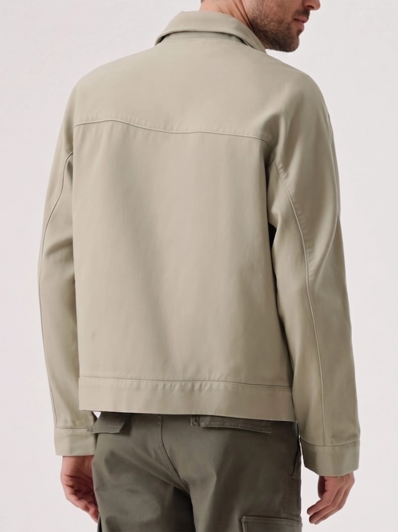 CHAQUETA HOMBRE DOCKERS REGULAR FIT CUELLO CAMISERO ALGODÓN - 2