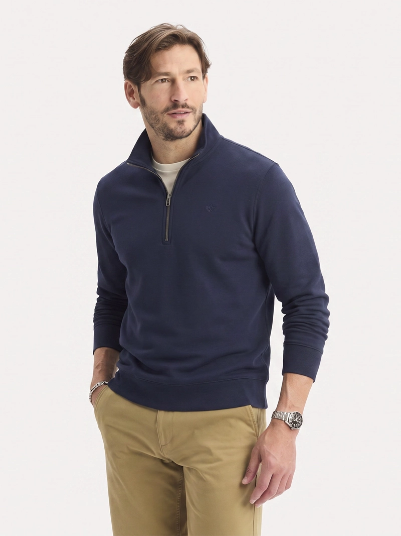 POLERÓN HOMBRE DOCKERS REGULAR FIT ZIP FLEECE - 1