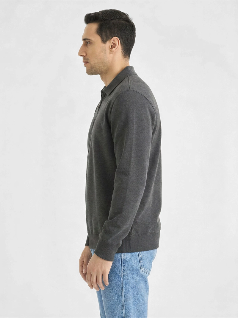 SWEATER HOMBRE DOCKERS CUELLO CAMISA ZIPPER - 3
