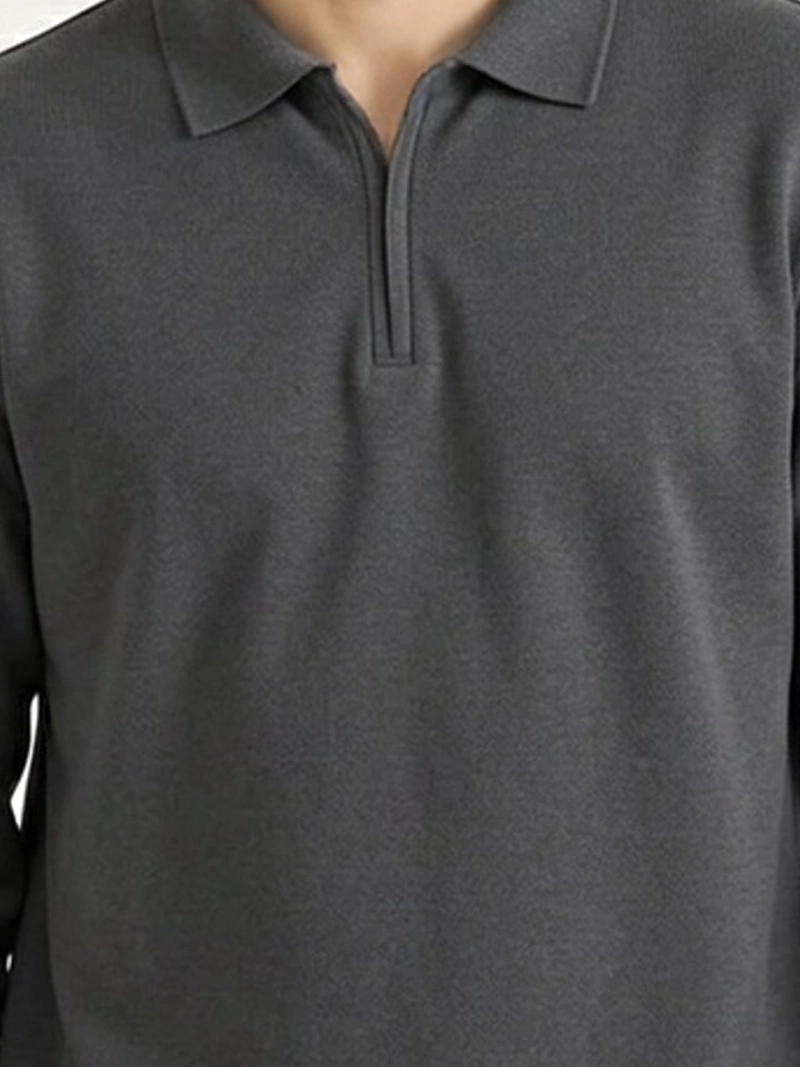 SWEATER HOMBRE DOCKERS CUELLO CAMISA ZIPPER - 4