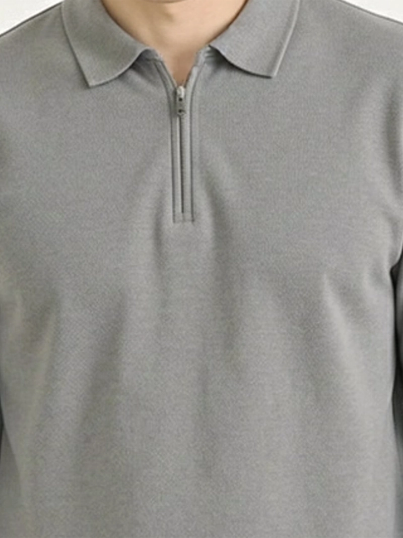 SWEATER HOMBRE DOCKERS CUELLO CAMISA ZIPPER - 4