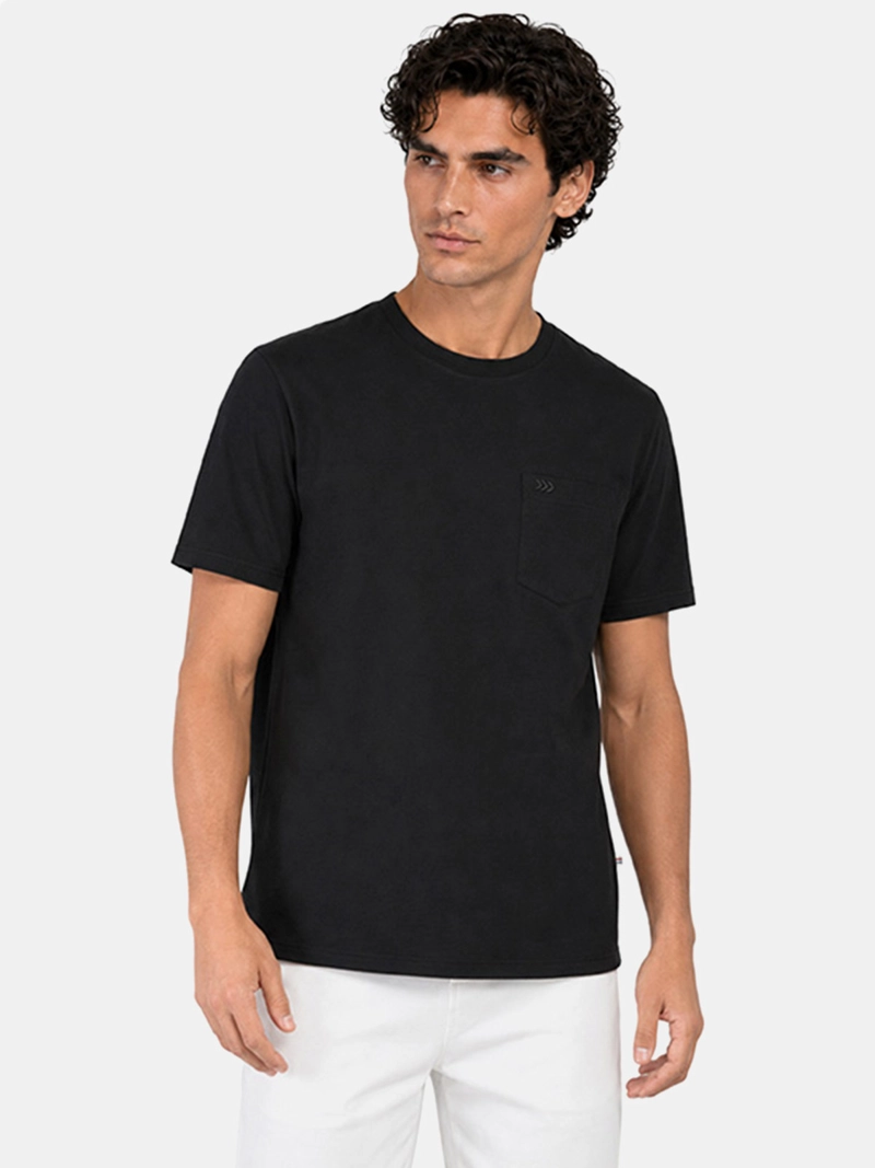 POLERA HOMBRE ARROW ALGODÓN MANGA CORTA LISA