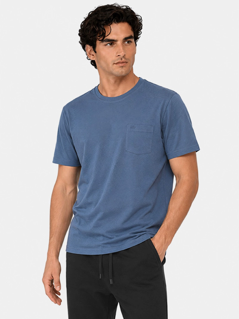 POLERA HOMBRE ARROW ALGODÓN MANGA CORTA LISA