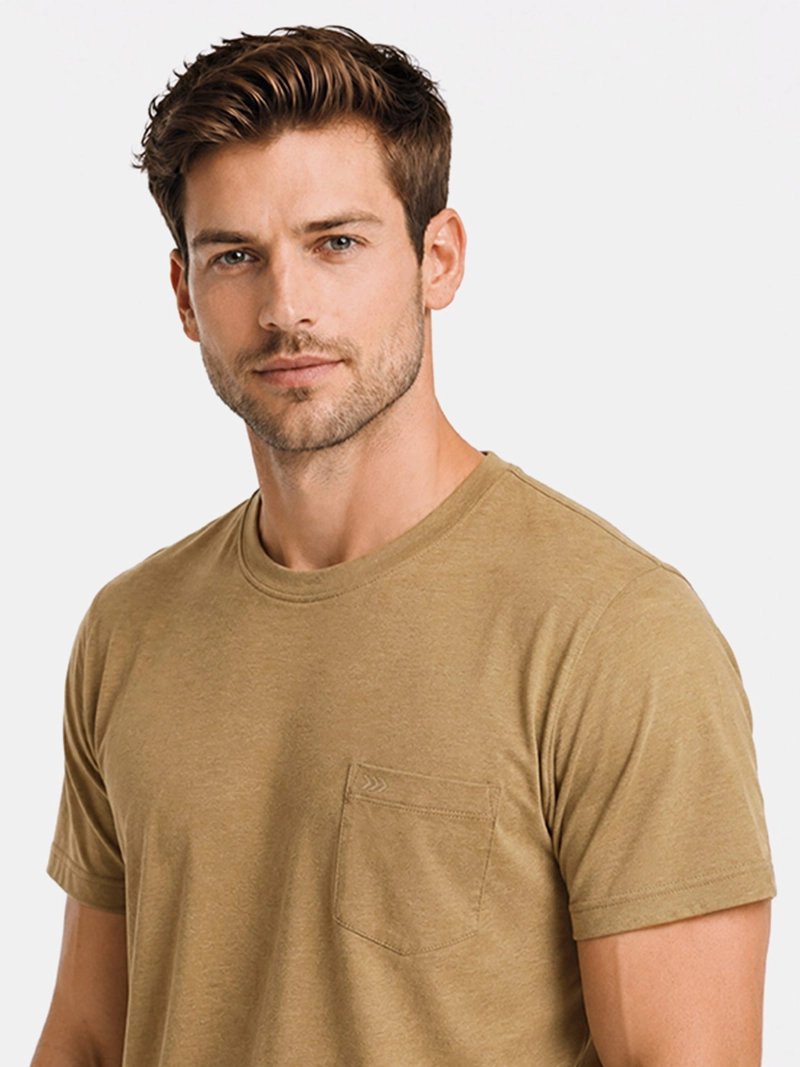 POLERA HOMBRE ARROW ALGODÓN MANGA CORTA LISA - 3