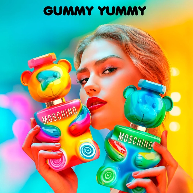 PERFUME MUJER MOSCHINO GUMMY EDP 100ML - 4