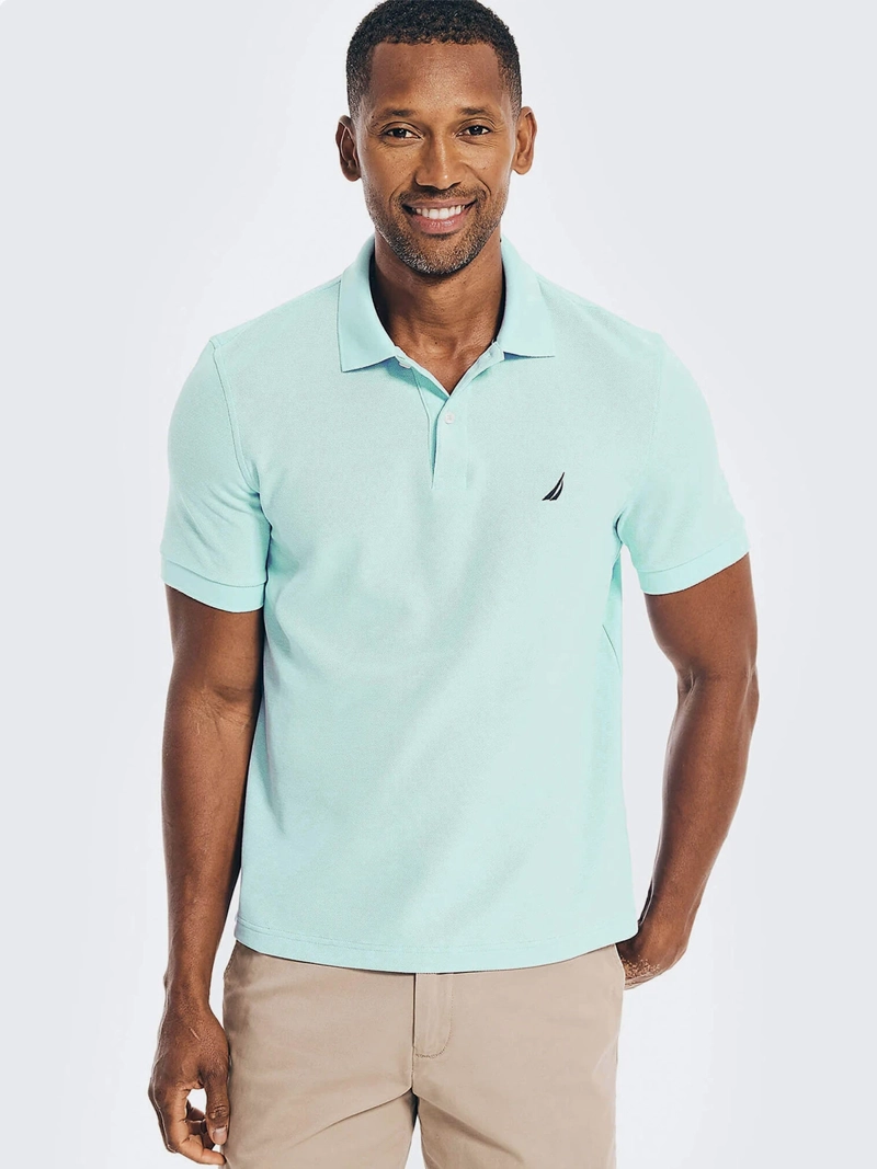 POLERA HOMBRE NAUTICA CUELLO PIQUE