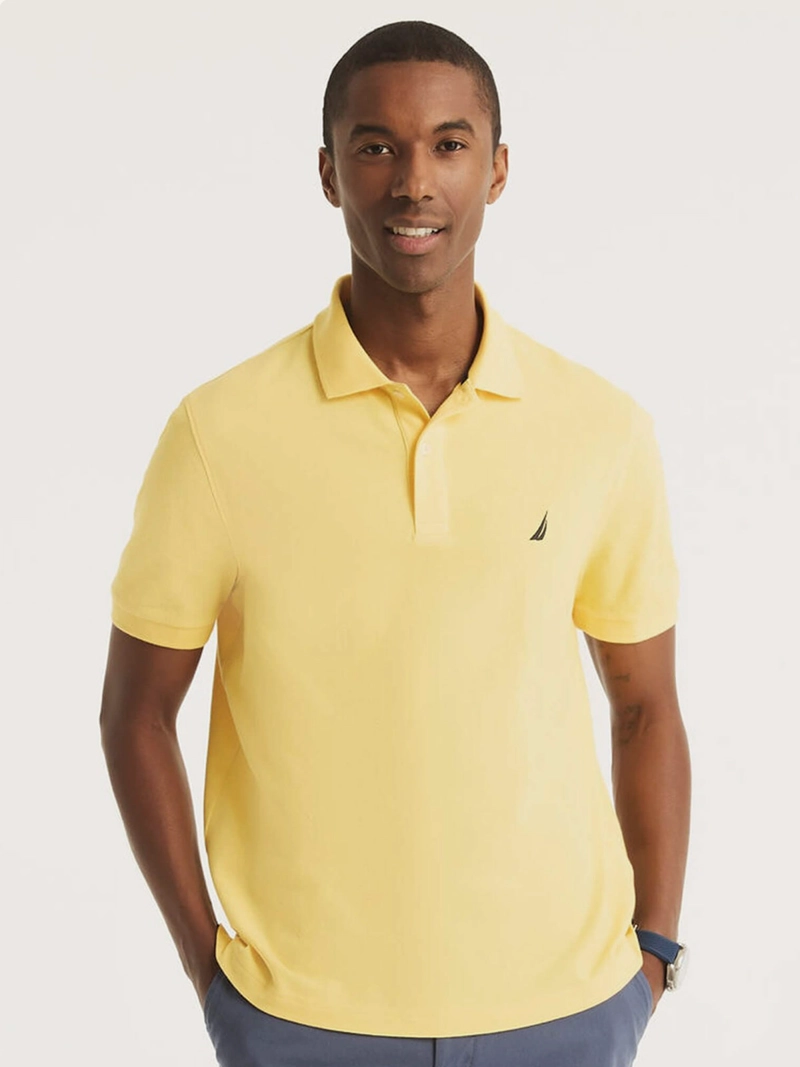 POLERA HOMBRE NAUTICA CUELLO PIQUE