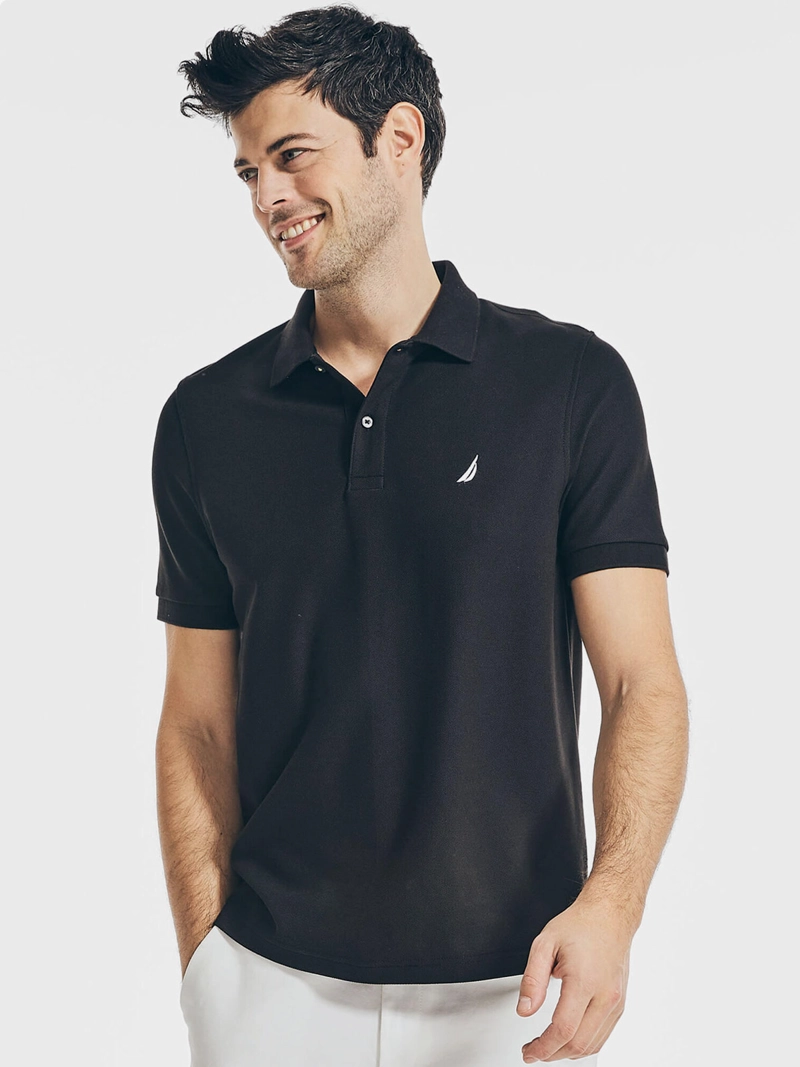 POLERA HOMBRE NAUTICA CUELLO PIQUE