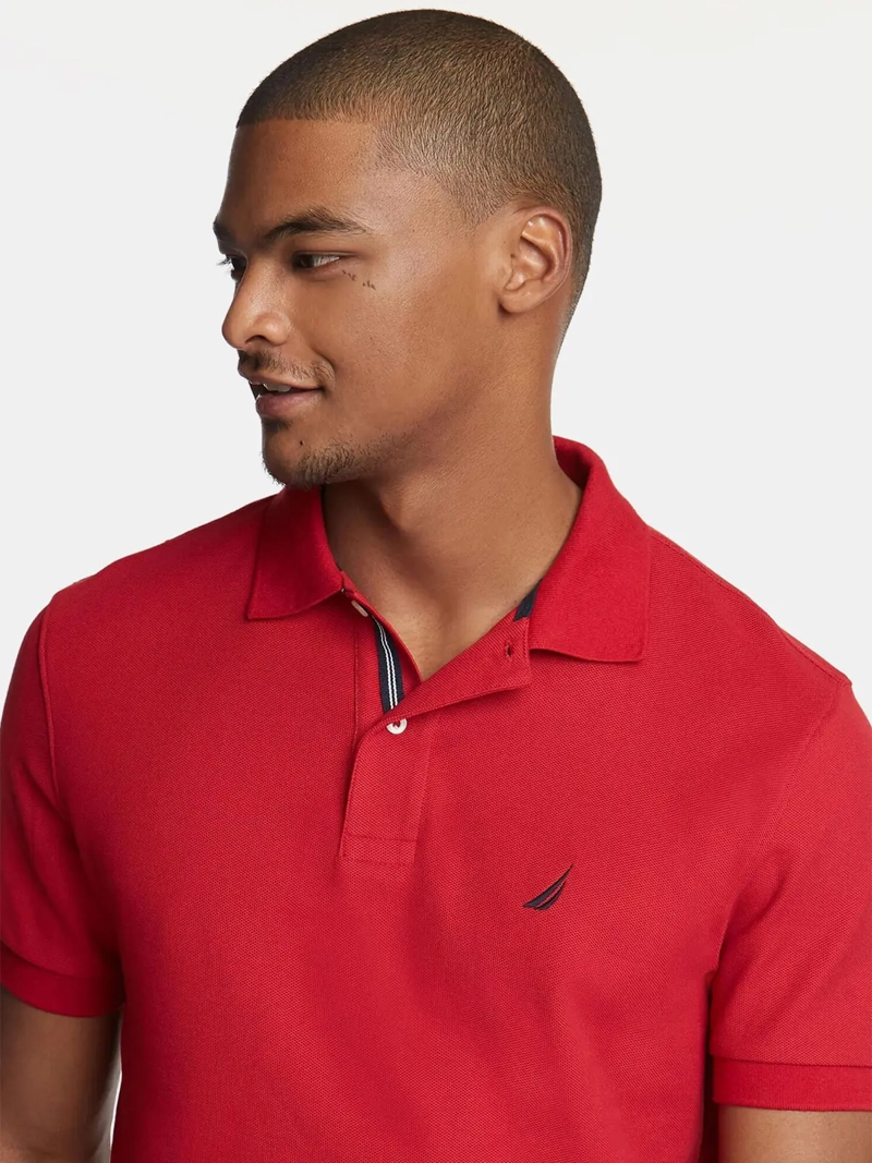 POLERA HOMBRE NAUTICA CUELLO PIQUE - 3
