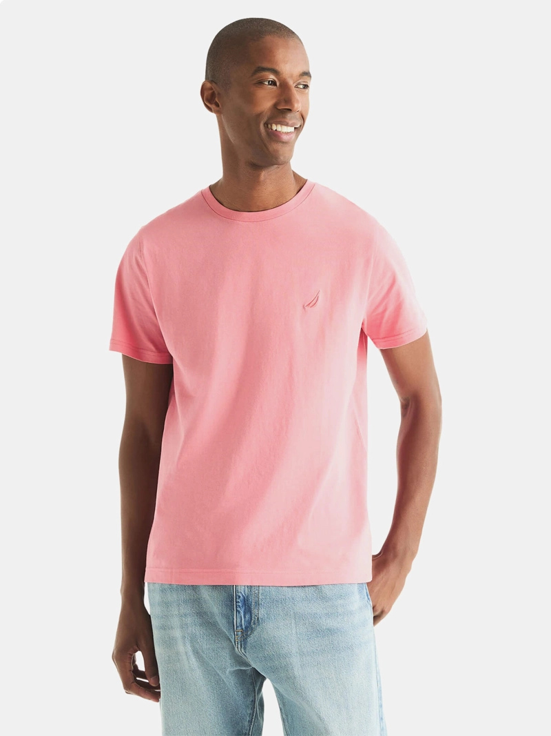 POLERA HOMBRE NAUTICA ALGODÓN MANGA CORTA - 1