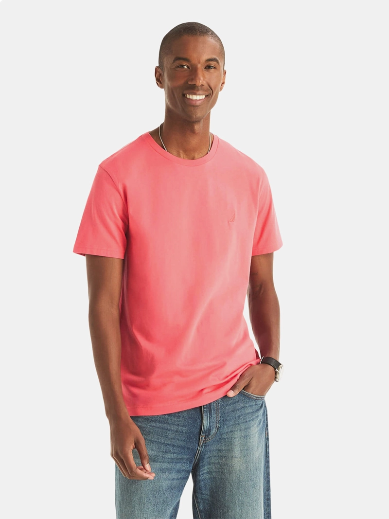 POLERA HOMBRE NAUTICA ALGODÓN MANGA CORTA
