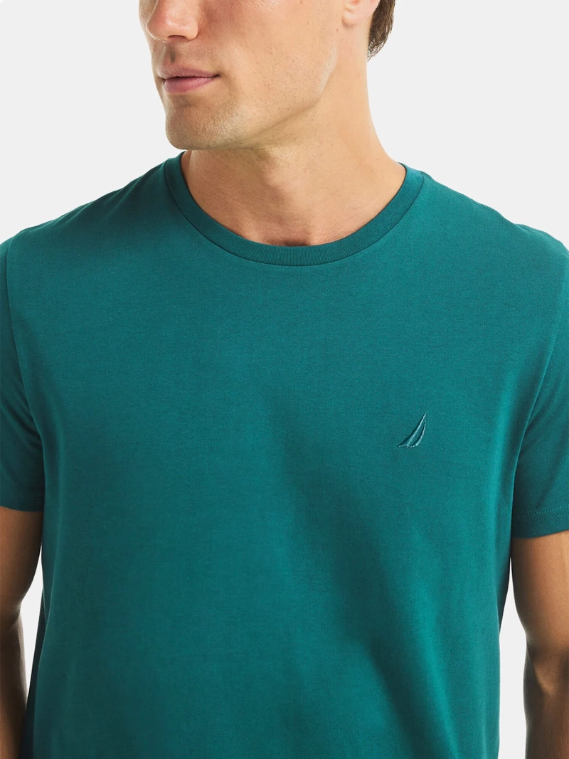 POLERA HOMBRE NAUTICA ALGODÓN MANGA CORTA - 3