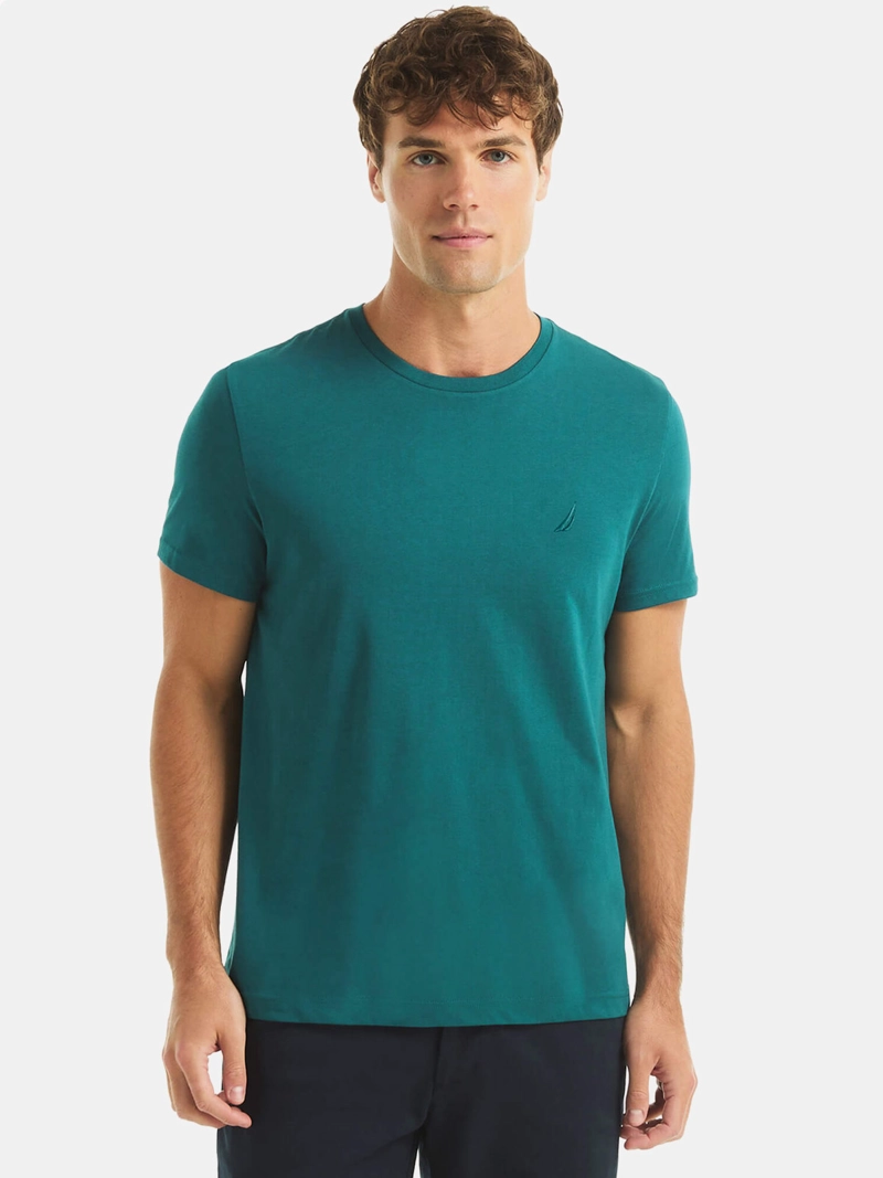 POLERA HOMBRE NAUTICA ALGODÓN MANGA CORTA