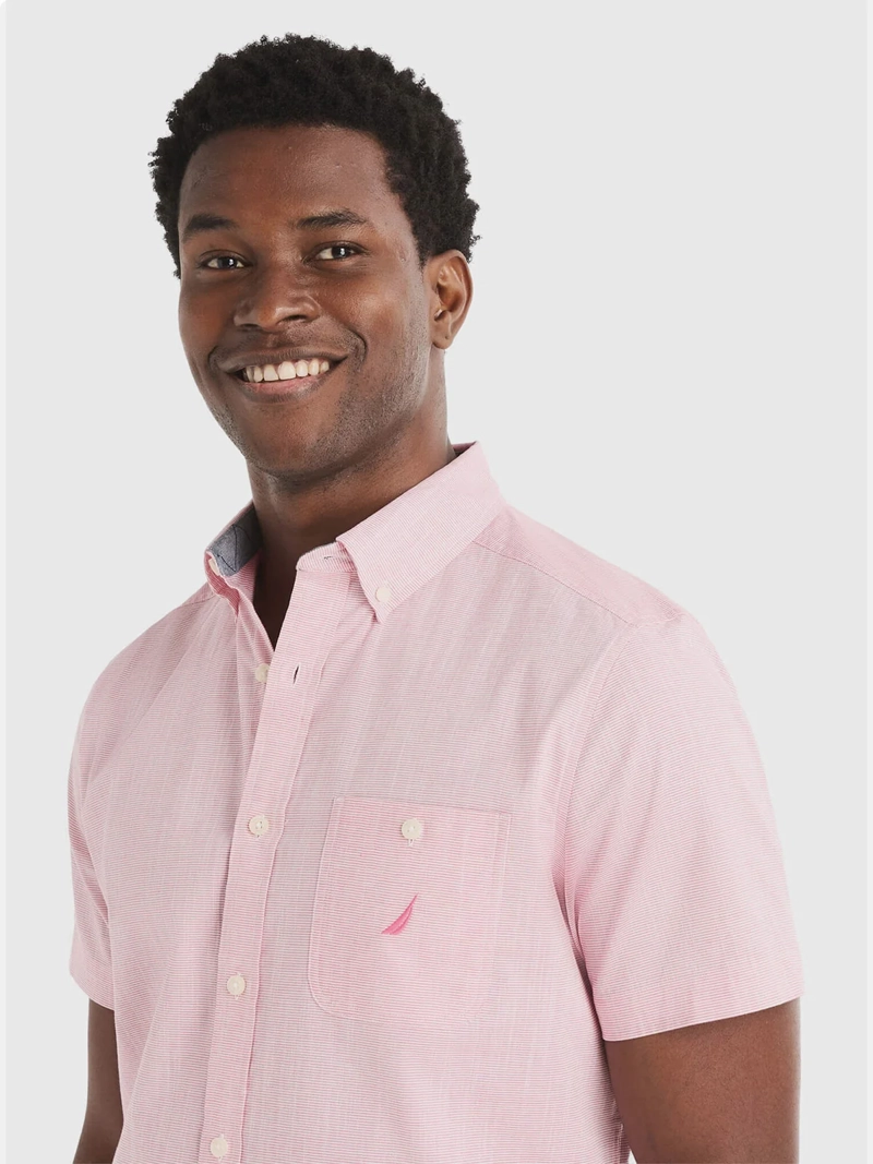 CAMISA HOMBRE NAUTICA ALGODÓN MANGA CORTA - 3