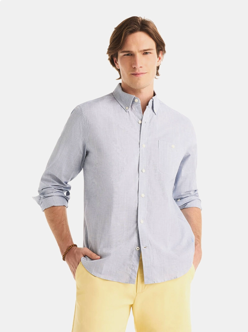 CAMISA HOMBRE NAUTICA MANGA LARGA CALCE CLÁSICO COLECCIÓN - 1