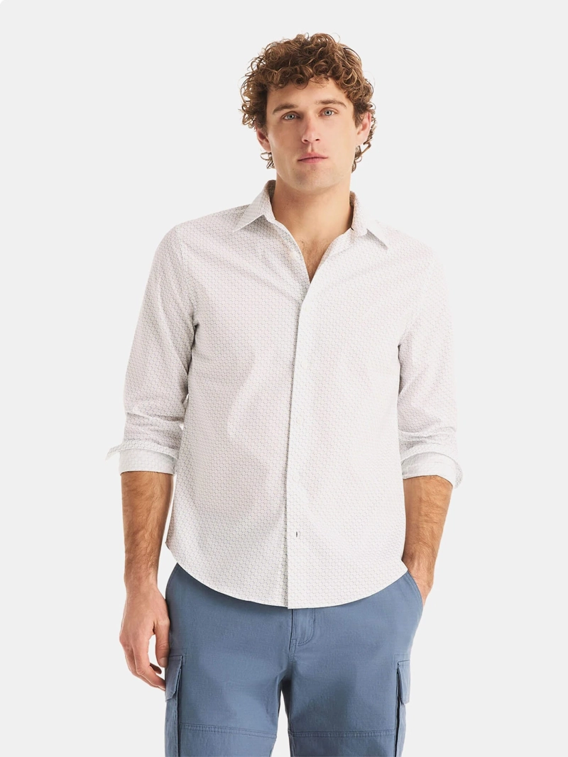 CAMISA HOMBRE NAUTICA MANGA LARGA CALCE CLÁSICO COLECCIÓN - 1