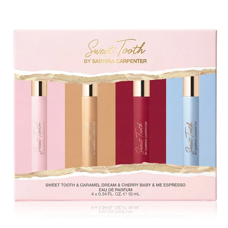 SET PERFUME MUJER SABRINA CARPENTER 4 TRAVEL SIZE EDP 10ML+10ML+10ML+10ML - 2