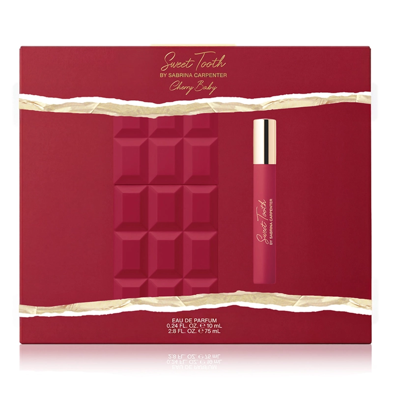SET PERFUME MUJER SABRINA CARPENTER CHERRY BABY EDP 75ML+10ML - 2