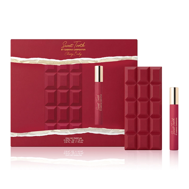 SET PERFUME MUJER SABRINA CARPENTER CHERRY BABY EDP 75ML+10ML - 3