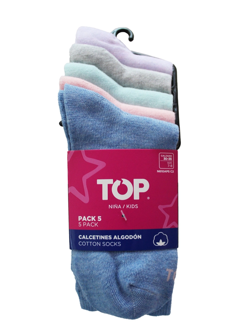 CALCETINES NIÑA TOP BAMBÚ - 7