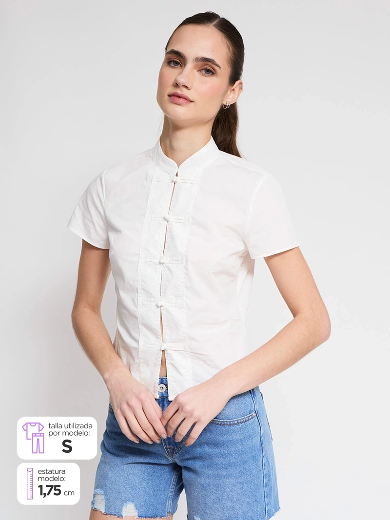 BLUSA MUJER INDEX ALGODÓN SIN MANGAS - 1
