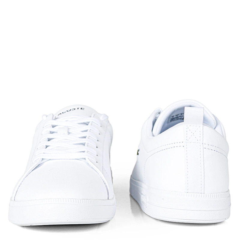 ZAPATILLAS HOMBRE LACOSTE CASUALES BLANCO COURT BASE CUERO - 3