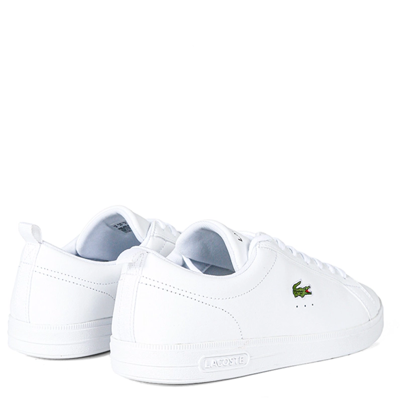 ZAPATILLAS HOMBRE LACOSTE CASUALES BLANCO COURT BASE CUERO - 4