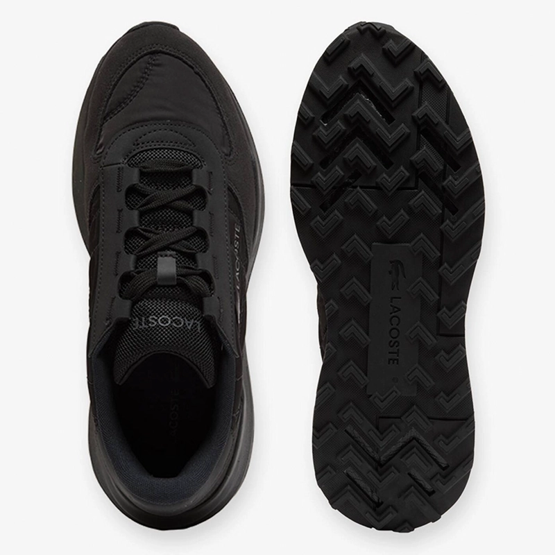 ZAPATILLAS HOMBRE LACOSTE CASUALES NEGRO ELITE ACTV EVO  - 5