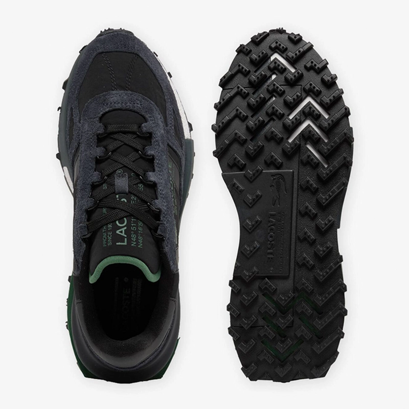 ZAPATILLAS HOMBRE LACOSTE CASUALES NEGRO ELITE ACTIVE  - 5