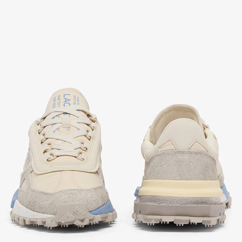 ZAPATILLAS HOMBRE LACOSTE CASUALES BEIGE ELITE ACTIVE  - 4