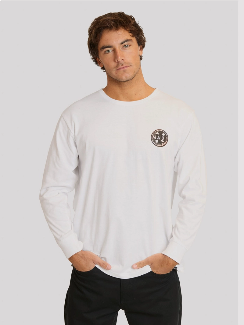 POLERA HOMBRE MAUI AND SONS MANGA LARGA - 1