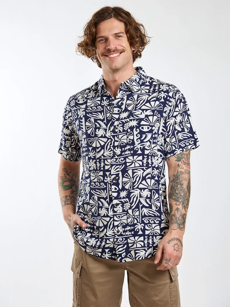 CAMISA HOMBRE MAUI & SONS MANGA CORTA - 1