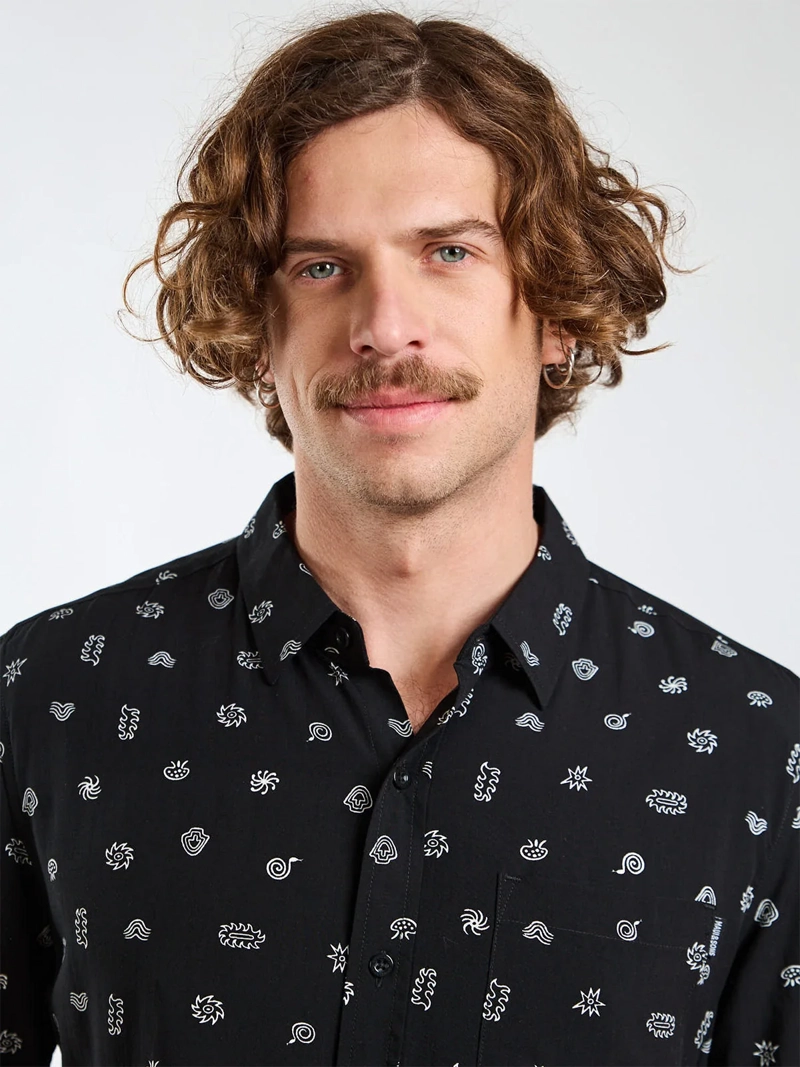 CAMISA HOMBRE MAUI & SONS MANGA CORTA ESTAMPADA - 4