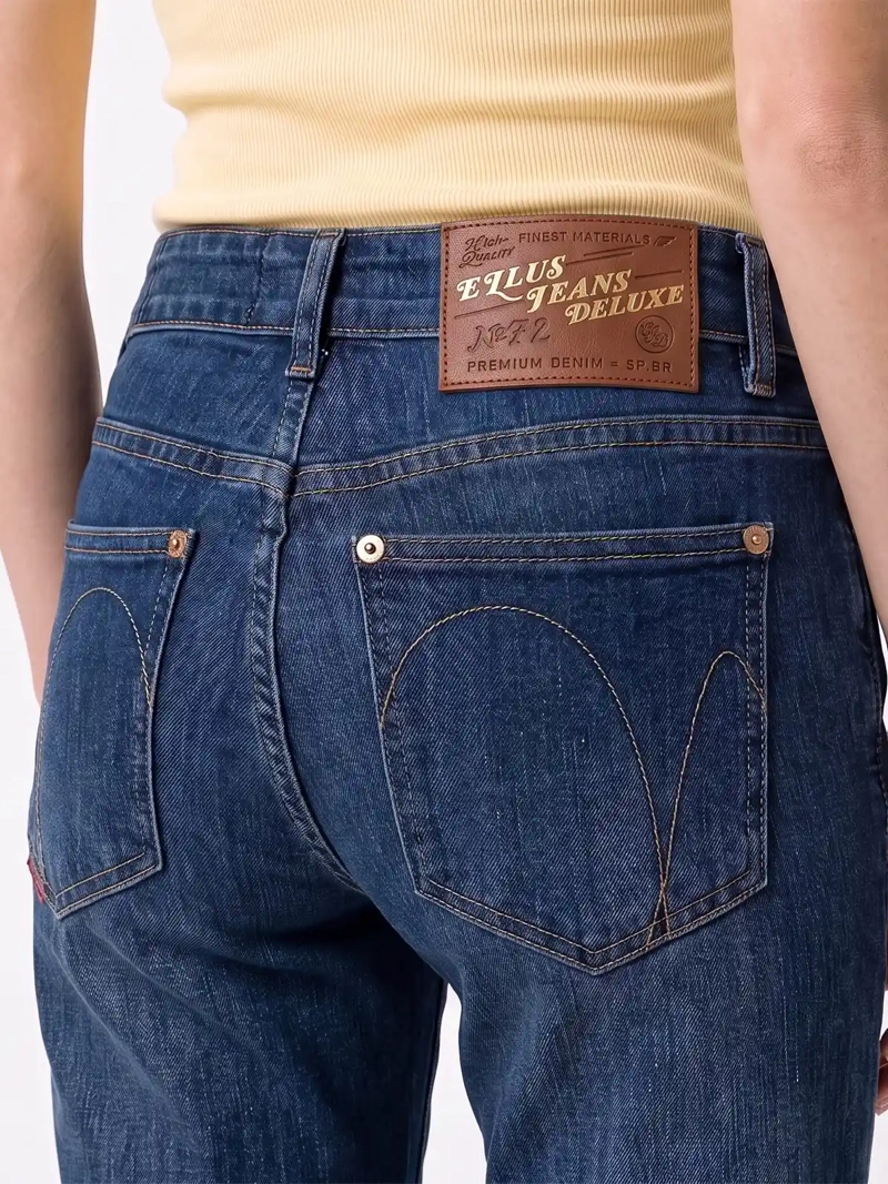JEANS MUJER ELLUS ALGODÓN FLARE - 5
