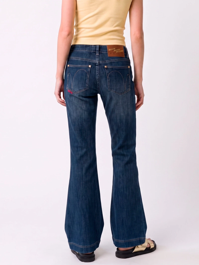JEANS MUJER ELLUS ALGODÓN FLARE - 4