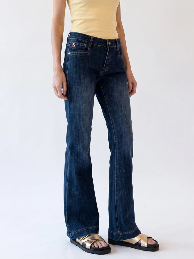 JEANS MUJER ELLUS ALGODÓN FLARE - 3