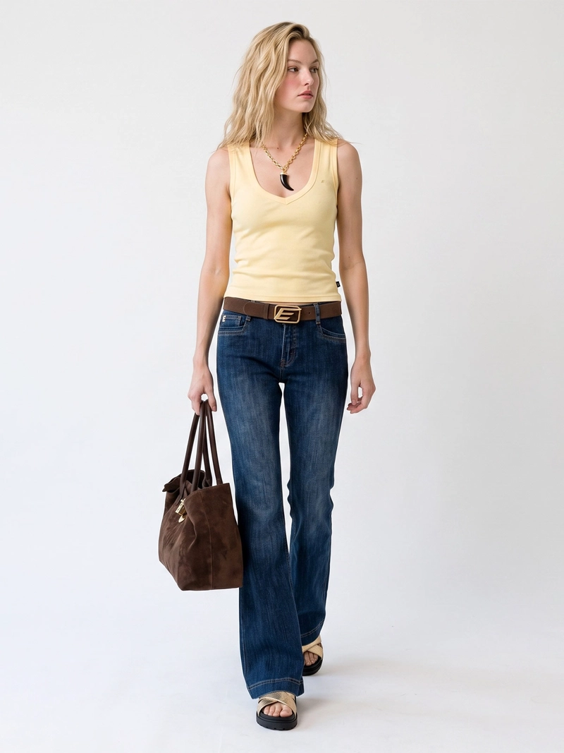 JEANS MUJER ELLUS ALGODÓN
