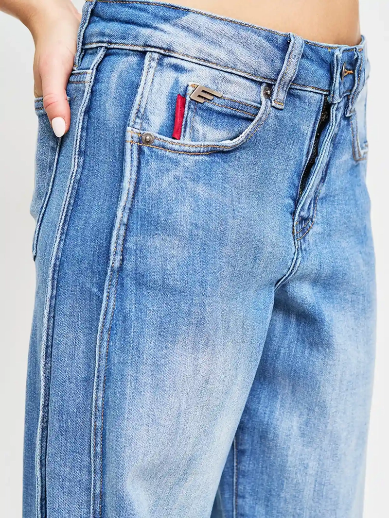JEANS MUJER ELLUS ALGODÓN  - 4