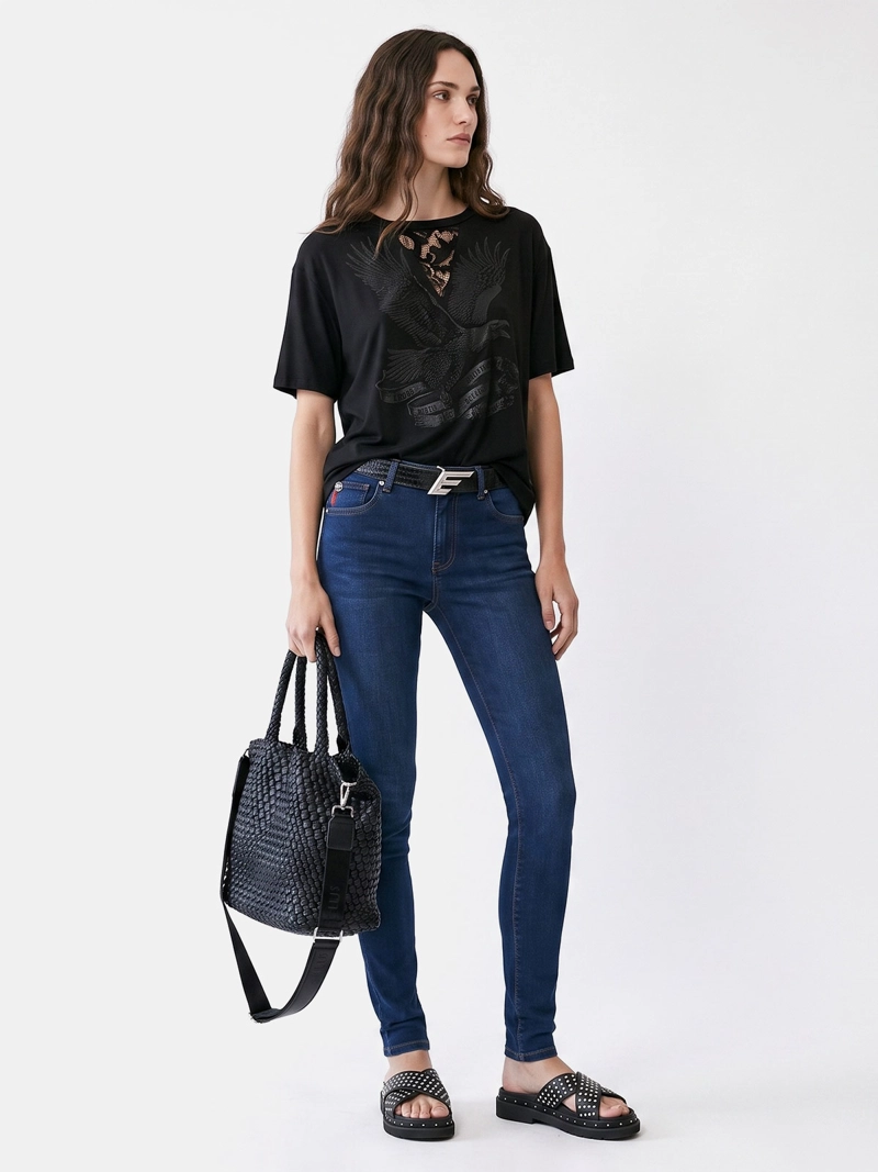 JEANS MUJER ELLUS ALGODÓN  - 1