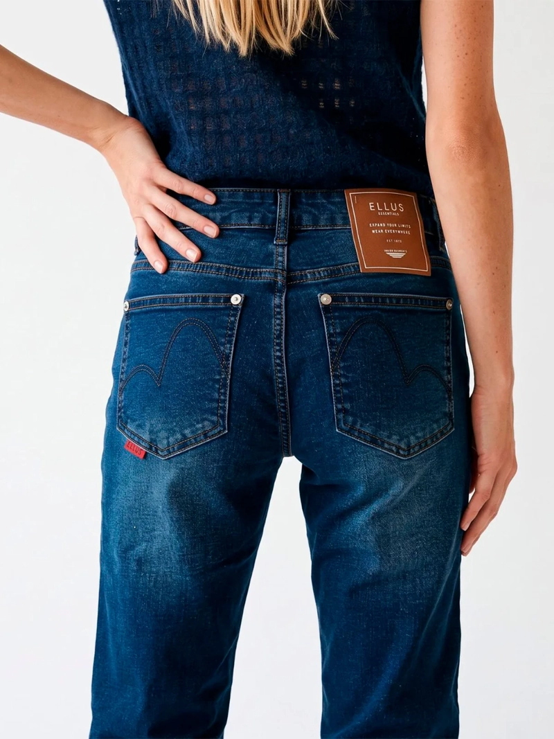 JEANS MUJER ELLUS ALGODÓN  - 5