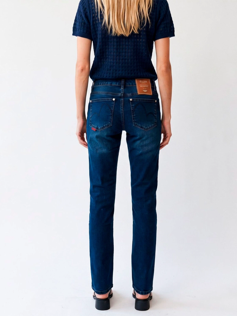 JEANS MUJER ELLUS ALGODÓN  - 4