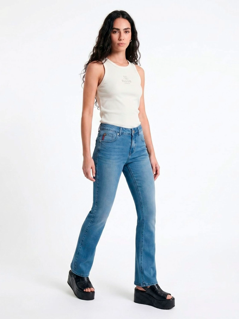 JEANS MUJER ELLUS ALGODÓN