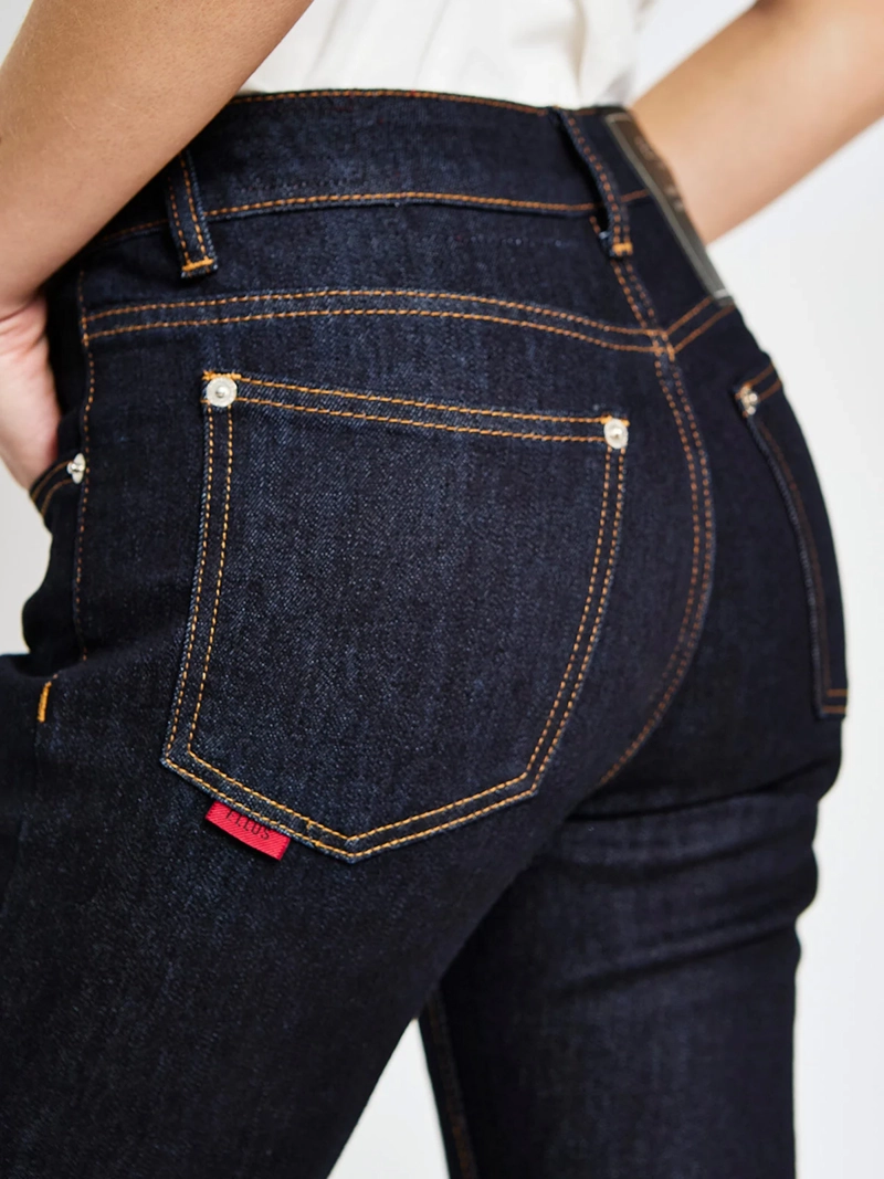JEANS MUJER ELLUS ALGODÓN TIRO ALTO - 8