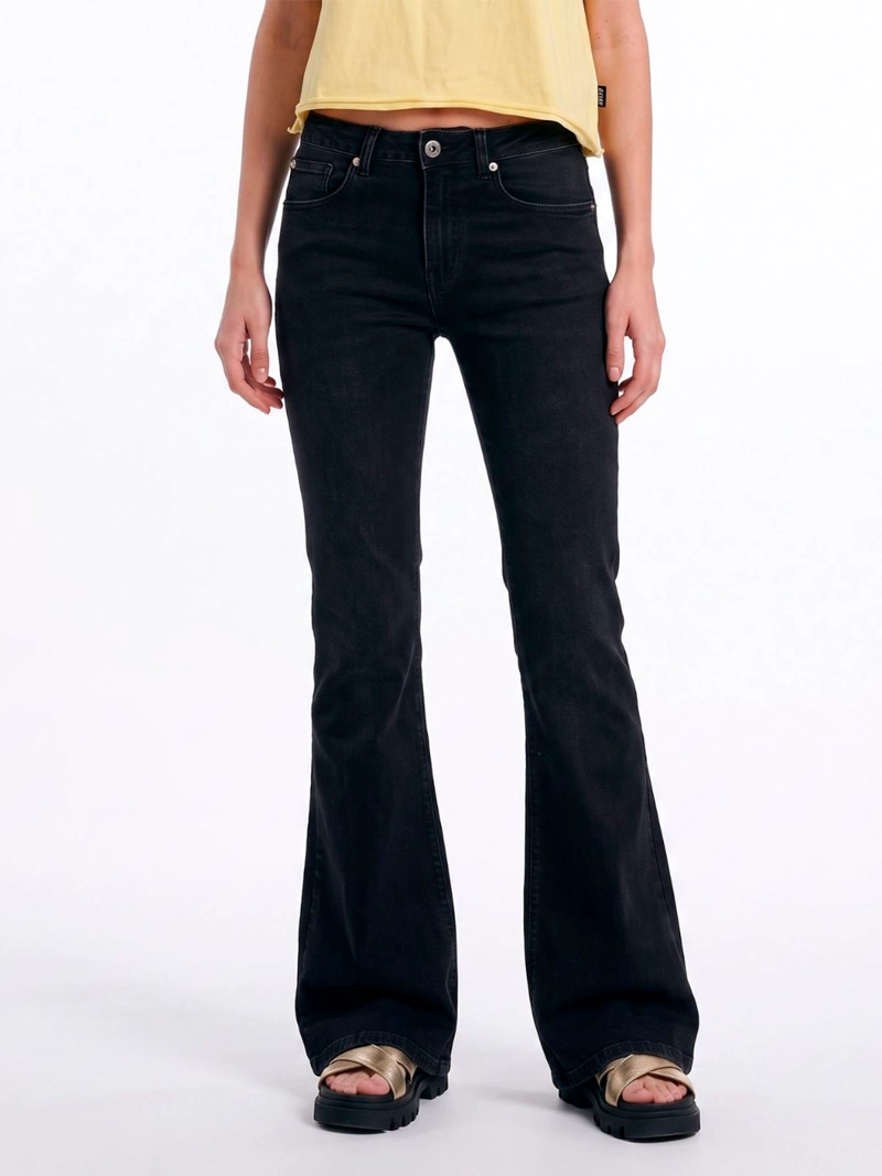 JEANS MUJER ELLUS ALGODÓN TIRO ALTO - 2