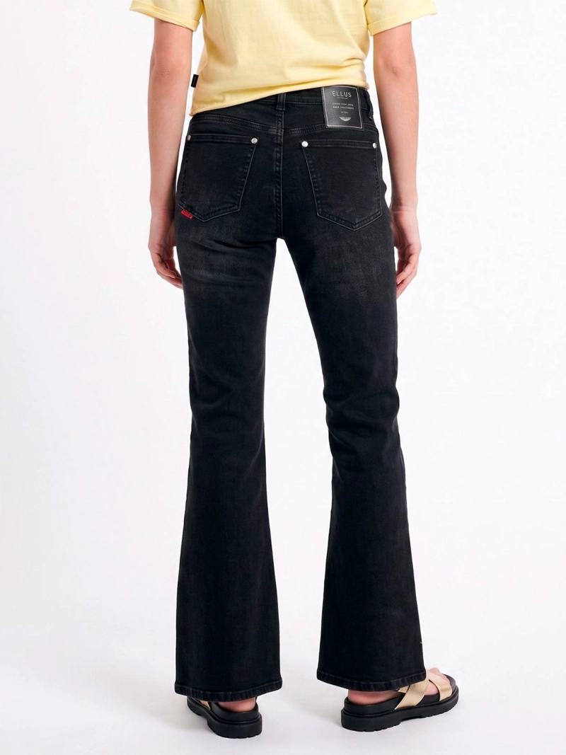 JEANS MUJER ELLUS ALGODÓN TIRO ALTO - 4