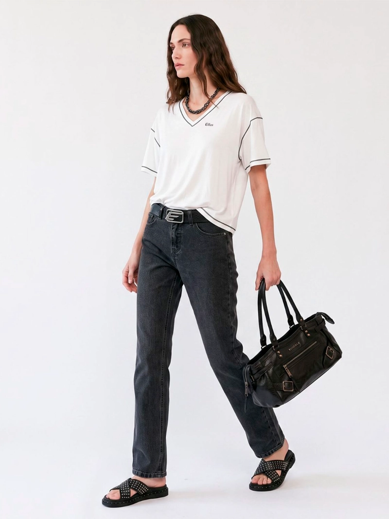 JEANS MUJER ELLUS ALGODÓN
