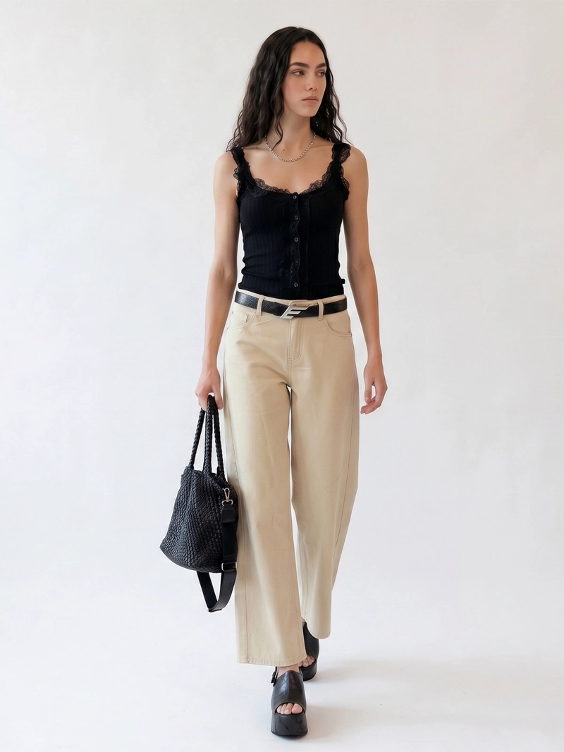 PANTALÓN MUJER ELLUS ALGODÓN